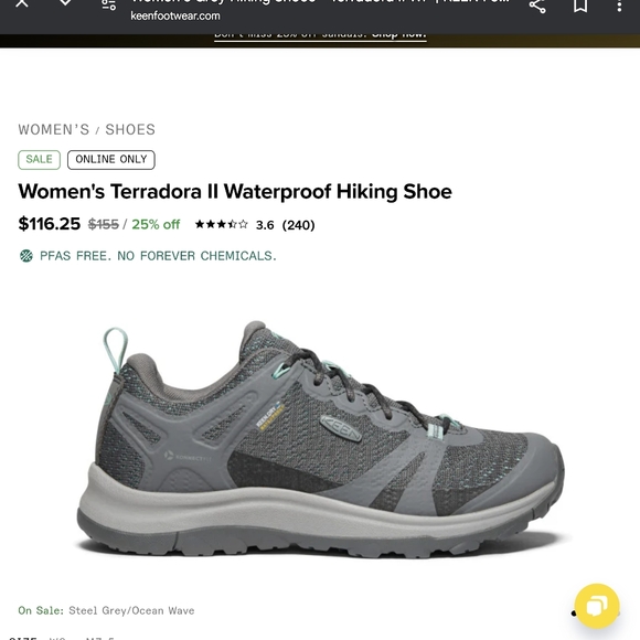Keen Terradora hiking shoes - Picture 2 of 5